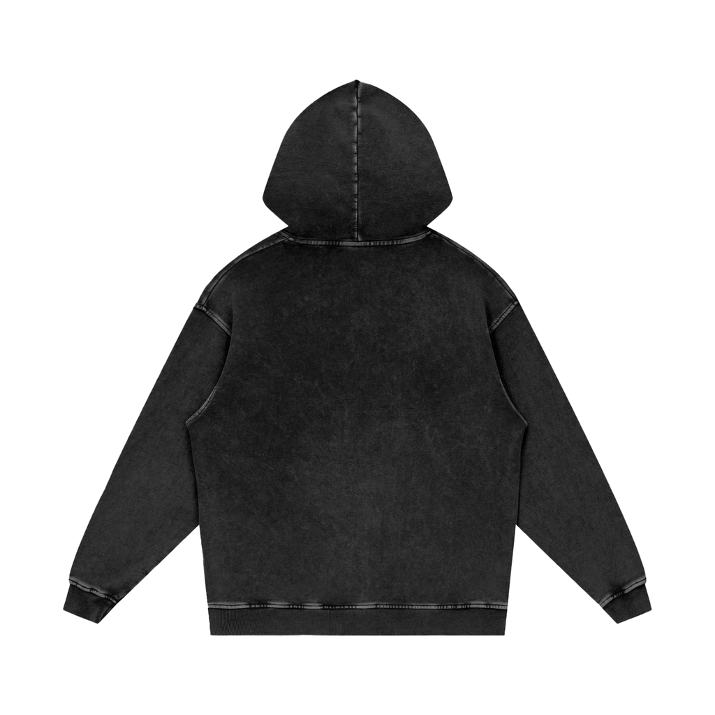 Sudadera negra con capucha